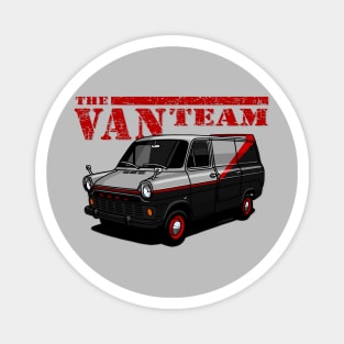 The classic van of the real heroes! Magnet